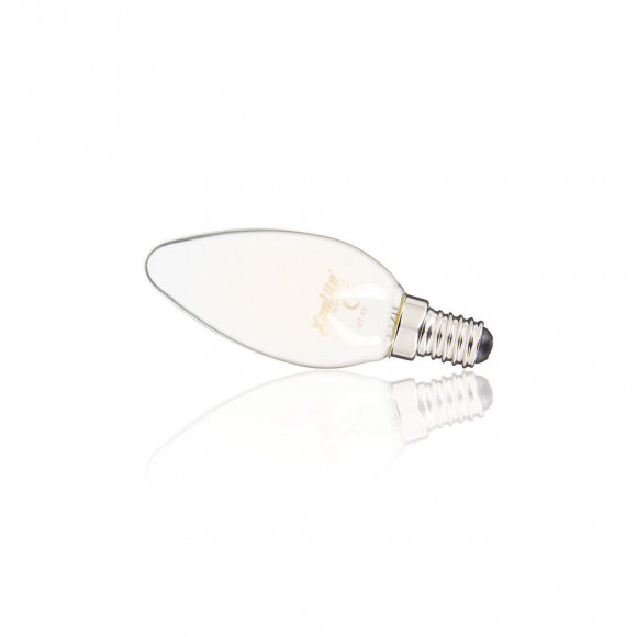 Ampoule Led Filament B35, Culot E14, 6,5w Cons. (60w Eq.), 2700k Blanc Chaud