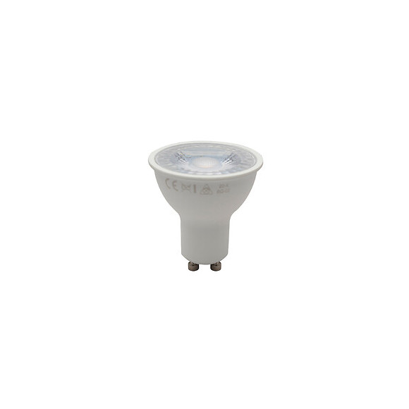 Ampoule Led Spot, Culot Gu10, 6,5w Cons. (75w Eq.), Lumière Blanc Chaud