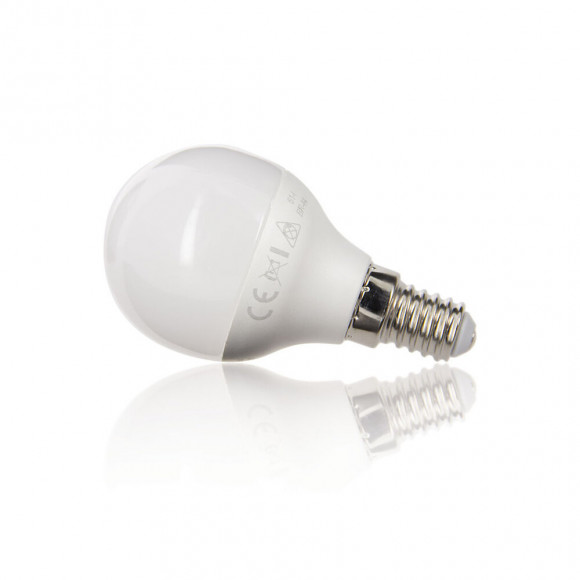 Ampoule Led P45, Culot E14, 5w Cons. (40w Eq.), Lumière Blanc Chaud