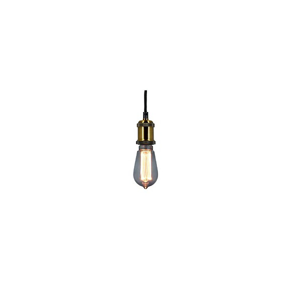 Ampoule Led Déco Hologramme Edison Au Verre Fumé, Culot E27, 4w Cons., 100 Lumens, Lumière Blanc Chaud
