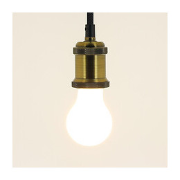 Lot X2 Ampoules À Filament Led Edf, Standard, Opaque, Culot E27, Conso 8w Eq. 75w, Blanc Chaud