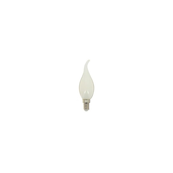 Ampoule À Filament Led Flamme Coup De Vent, Culot E14, 4w Cons. (40w Eq.), Lumière Blanche Neutre