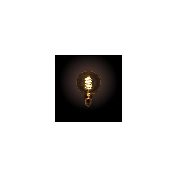 Ampoule Led (g95) / Vintage, Culot E27, 4w Cons. (28w Eq.), 300 Lumens, Lumière Blanc Chaud