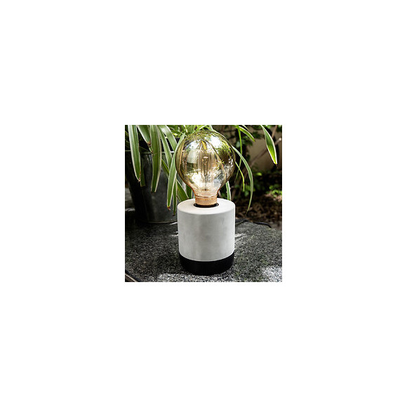 Ampoule Led Déco Hologramme Globe (g125) Au Verre Ambré, Culot E27, 4w Cons., 200 Lumens, Lumière Blanc Chaud