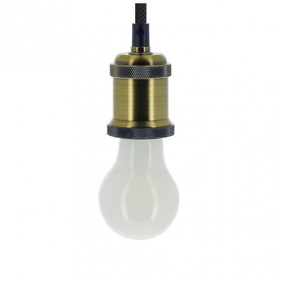 Lot X2 Ampoules À Filament Led Edf, Standard, Opaque, Culot E27, Conso 8w Eq. 75w, Blanc Chaud
