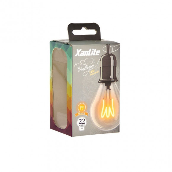 Ampoule Led (p45) / Vintage, Culot E14, 4w Cons. (18w Eq.), 180 Lumens, Lumière Blanc Chaud