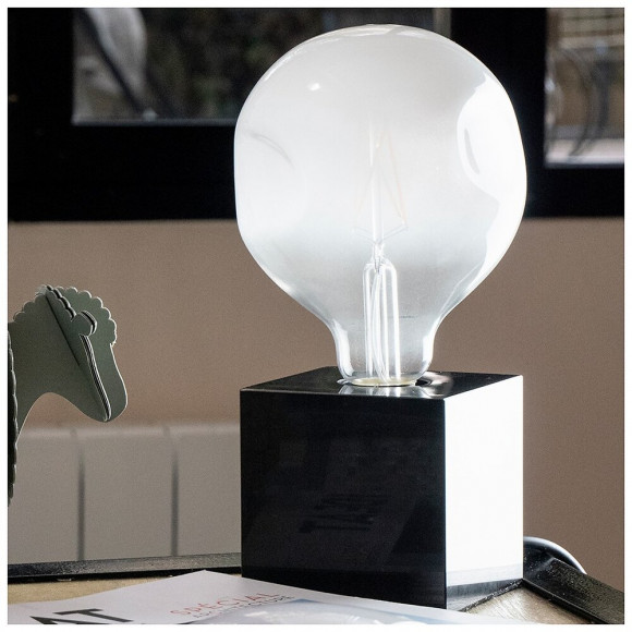 Ampoule Led Globe (g125) Irrégulière Au Verre Lacté, Culot E27, 6w Cons. (48w Eq.), 600 Lumens, Lumière Blanc Chaud