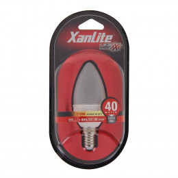 Ampoule Led Flamme, Culot E14, 5,3w Cons. (40w Eq.), Lumière Blanc Chaud