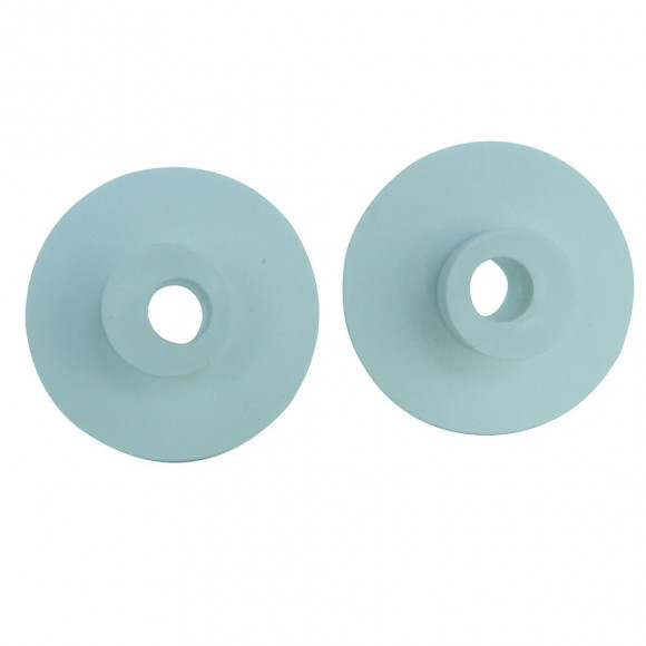 2 Fixations Lavabo Paroi Pleine Rondelle Excentr. 10x100