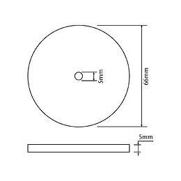 Joint De Soupape Pour Mécansime De Wc Procher  66x5x5