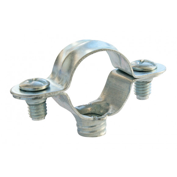 Collier Simple Ø14 (x10) - Acier Nickelé