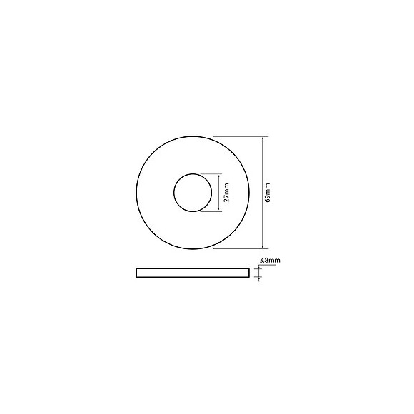 Joint De Soupape 27x69x3,8
