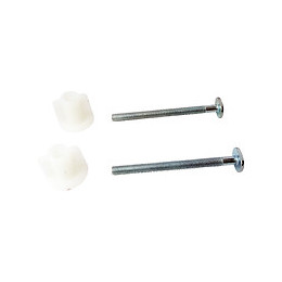 Fixation D'abattant Wc Avec 2 Écrous Longueur 75mm