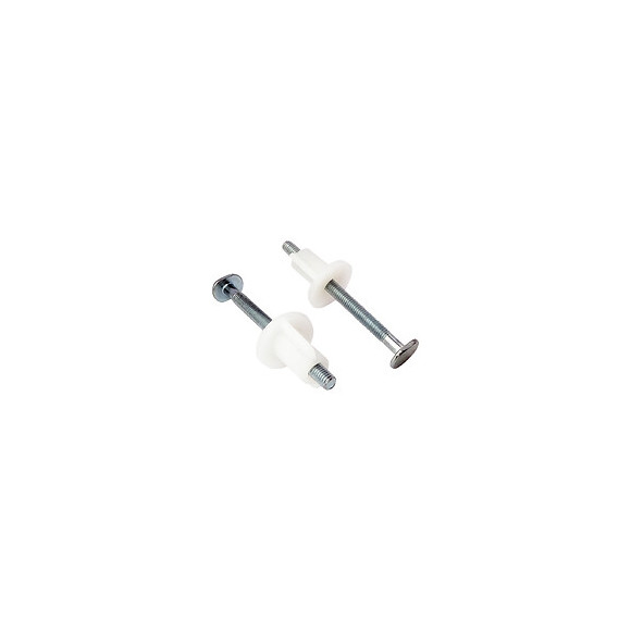 Fixation D'abattant Wc Avec 2 Écrous Longueur 75mm