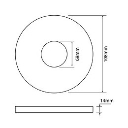 Joint De Réservoir 67x108x13