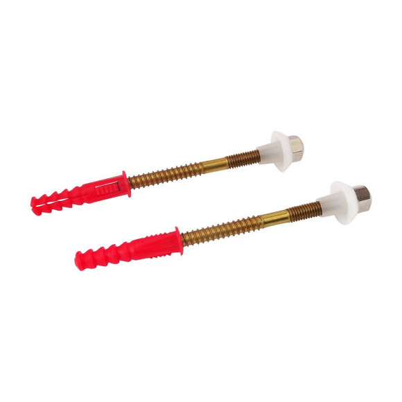 Lot De 2 Fixations De Pour Cuvette Longueur 9,5cm