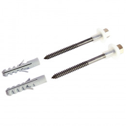 Lot De 2 Fixations Pour Cuvette De Wc 6x70mm