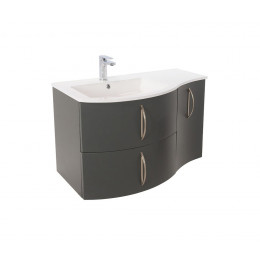 Meuble Frollo Laque 90 Gris