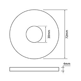 Joint Pour Mécansime J Delafon Dim. 30x72