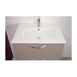 Façades De Tiroir Mixy - Lot De 2 - 80cm - Sable - Laqué - Livré En Kit