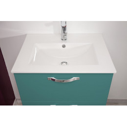 Façades De Tiroir Mixy - Lot De 2 - 80cm - Vert D'eau - Laqué - Livré En Kit