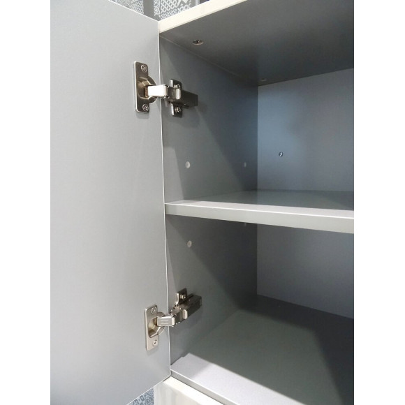 Colonne À Suspendre Tanaro - 30cm - Blanc - Laqué - Livré En Kit - One Pack