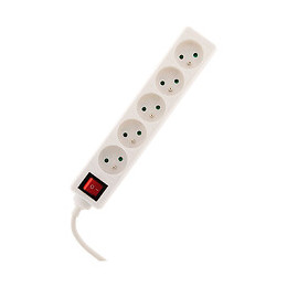 Bloc 5 Prises 16a 2p+t Inter Blanc - Zenitech