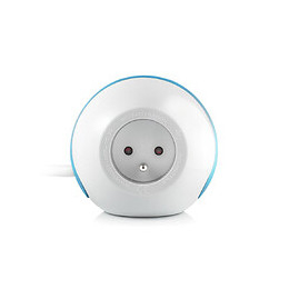 Multiprise Multimédia Wattball  2p 16a + 1p 6a + Usb 2.1a - Bleue