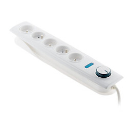 Bloc Multiprise Parafoudre 5 Prises Avec Interrupteur - Otio