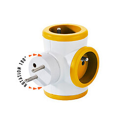 Triplite 3x16a Rotative Orange - Watt And Co