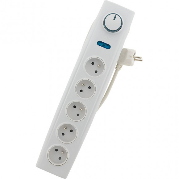 Bloc Multiprise Parafoudre 5 Prises Avec Interrupteur - Otio