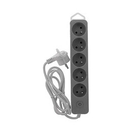 Multiprise 5 Prises 16a +  Interrupteur