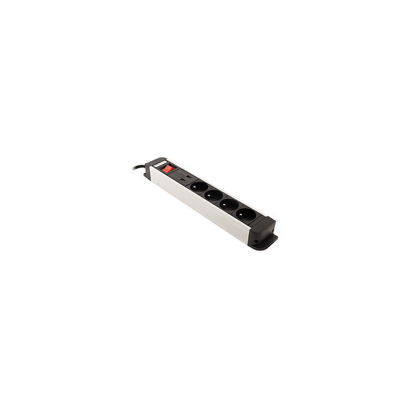 Multiprise 4 Prises 16a +  2 Usb Avec Interrupteur - Zenitech
