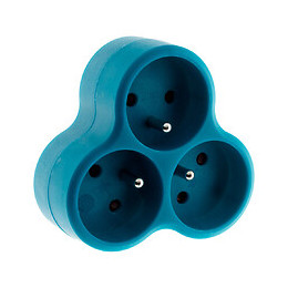 Triplite Triangulaire 3x16a Bleue - Zenitech