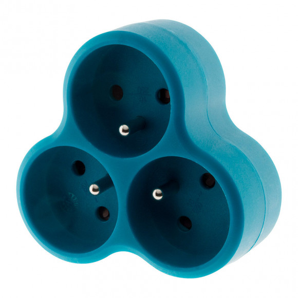 Triplite Triangulaire 3x16a Bleue - Zenitech