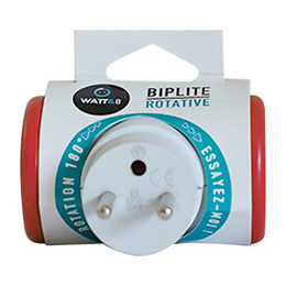 Biplite Rotative 2x16a Rouge - Watt And Co
