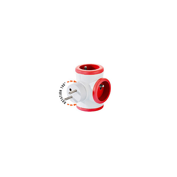 Triplite 3x16a Rotative Rouge - Watt And Co