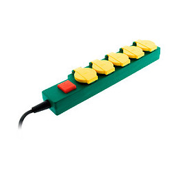 Multiprise Étanche 5 Prises 16a +  Interrupteur