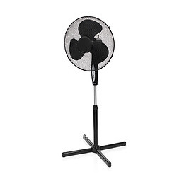 Ventilateur Sur Pied 40cm 45w 3 Vitesses Noir - Ve-5899