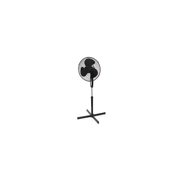 Ventilateur Sur Pied 40cm 45w 3 Vitesses Noir - Ve-5899