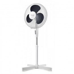 Ventilateur Sur Pied 40cm 40w Blanc - Greco16c