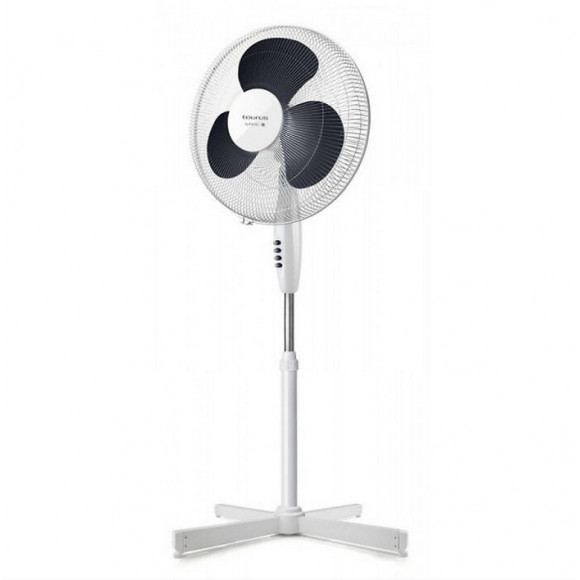 Ventilateur Sur Pied 40cm 40w Blanc - Greco16c