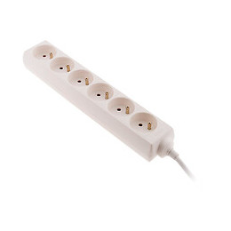 Bloc 6 Prises 16a 2p+t Blanc - Zenitech