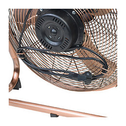 Brasseur D'air 45cm 100w 3 Vitesses Cuivre - Dfa40co