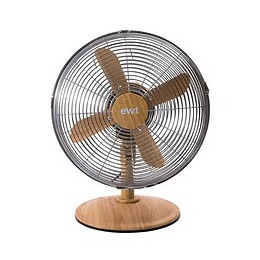 Ventilateur De Table 30cm De Diamètre, Tendance 2019 Design Bois, Struc Ewt - Woodairf