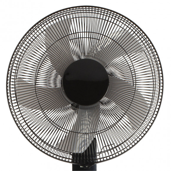 Ventilateur Sur Pied 40cm 45w 3 Vitesses Noir - Dom410