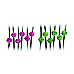 Pack De 12 Clips D'identification Des Câbles - 760003