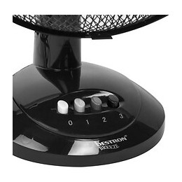 Bestron Ventilateur De Table - Panier 35cm - Noir - 40w - Debit Dair 40,24,20m3/min. Vitesse De Lair 2,49m/sec - Sonore: 49,3 D