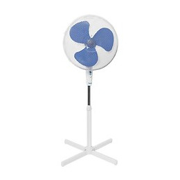Bestron Ventilateur Sur Pied - Panier 45cm - Blanc - 45w - Debit Dair 58,45m3/min. - Vitesse De Lair 3,13m/sec - Sonore: 56,6 D