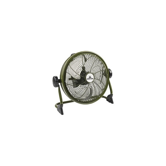 Bestron Brasseur - Panier 35cm - Rechargeable - En Couleur Outdoor Green - Debit Dair 38,42m3/min. - Vitesse De Lair 3,35m/sec